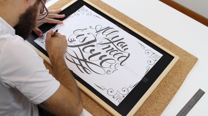 DIY tutorial lettering desenho lousa (19)