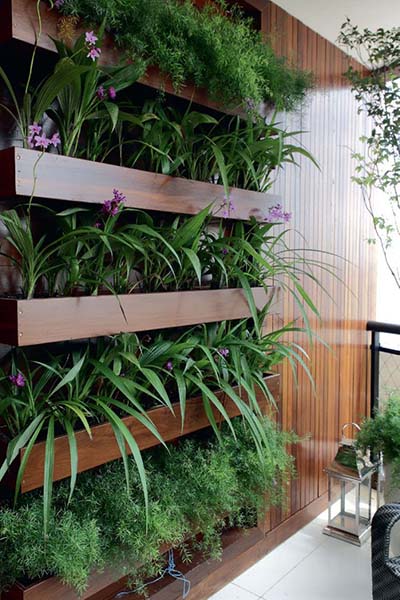 Conheça as vantagens em ter um jardim vertical em casa